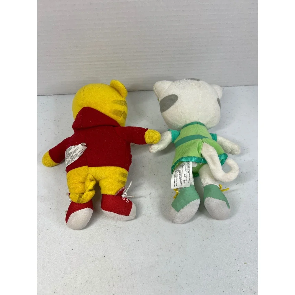 Daniel Tiger and Katerina Kittycat Plush Set 7 Inch Jakks Pacific PBS Kids Toys